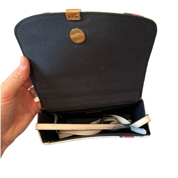 Floral Squared Hand / shoulder Bag - Picture 5 of 9